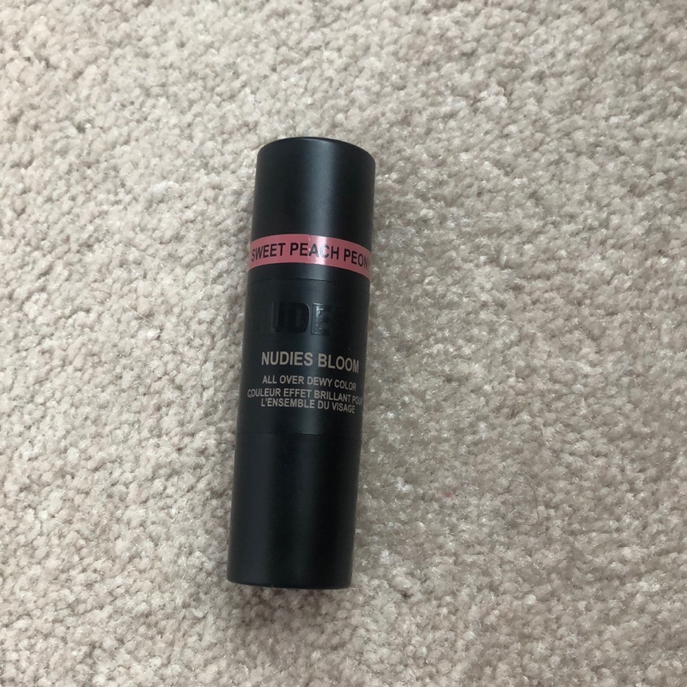 Nudies Bloom Sweet Peach Peony Blush Stick